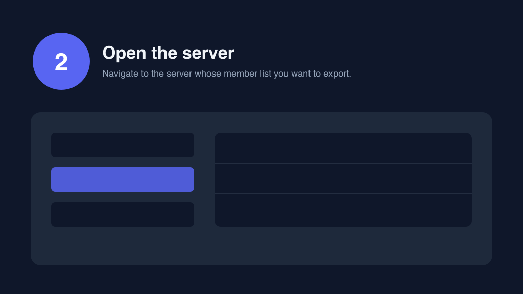 Extension detects the active server and shows progress